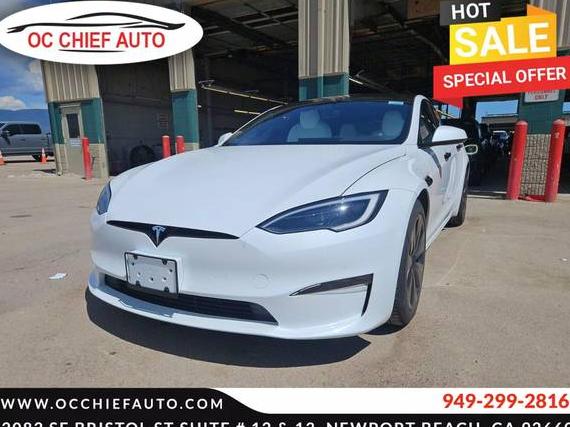 TESLA MODEL S 2022 5YJSA1E51NF489520 image